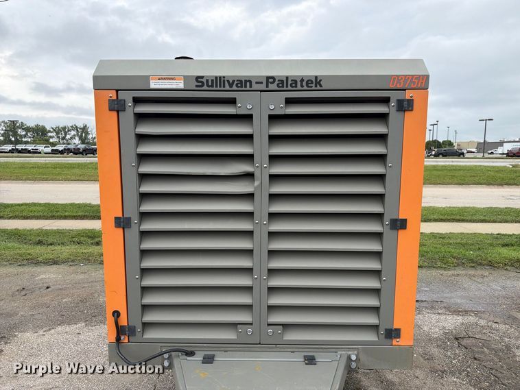 image for item FU0519 2018 Sullivan Palatek D375PHJD4 air compressor