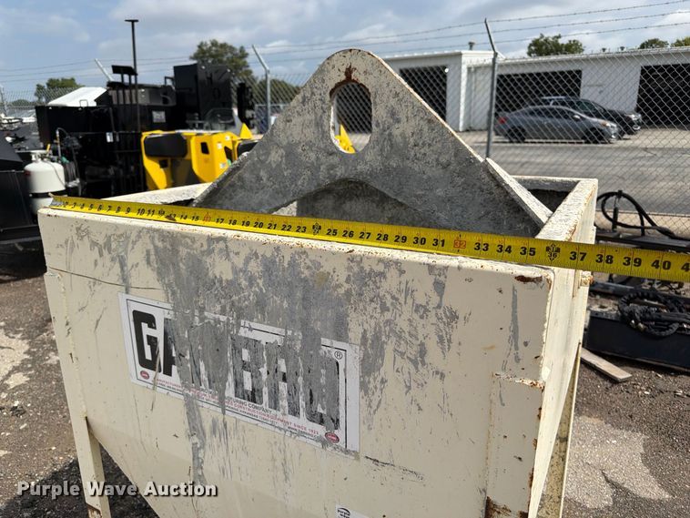image for item FU0520 2023 Gar-Bro 4920 concrete bucket