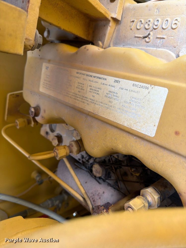 image for item FU4700 2001 Caterpillar 140H motor grader