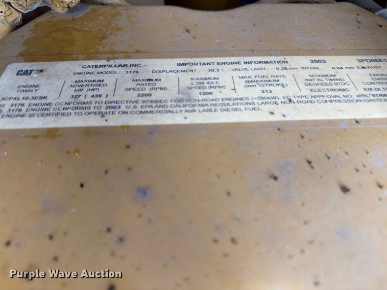 image for item FU4701 2004 Caterpillar 140H motor grader