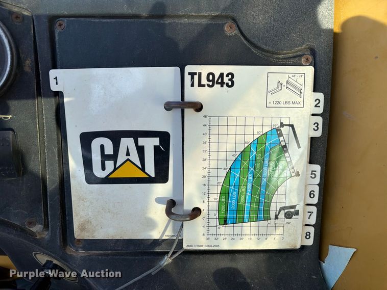 image for item NC9916 2007 JLG TL943 telehandler