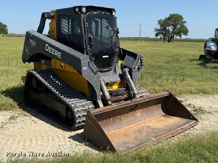 image for item NK9248 2016 John Deere 333G tracked skid steer loader