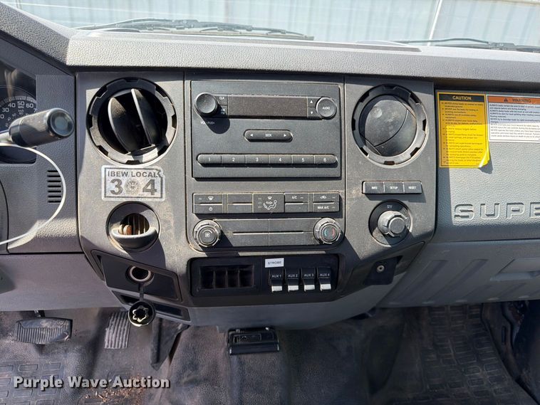 image for item YA3286 2015 Ford F750 Super Duty chipper truck