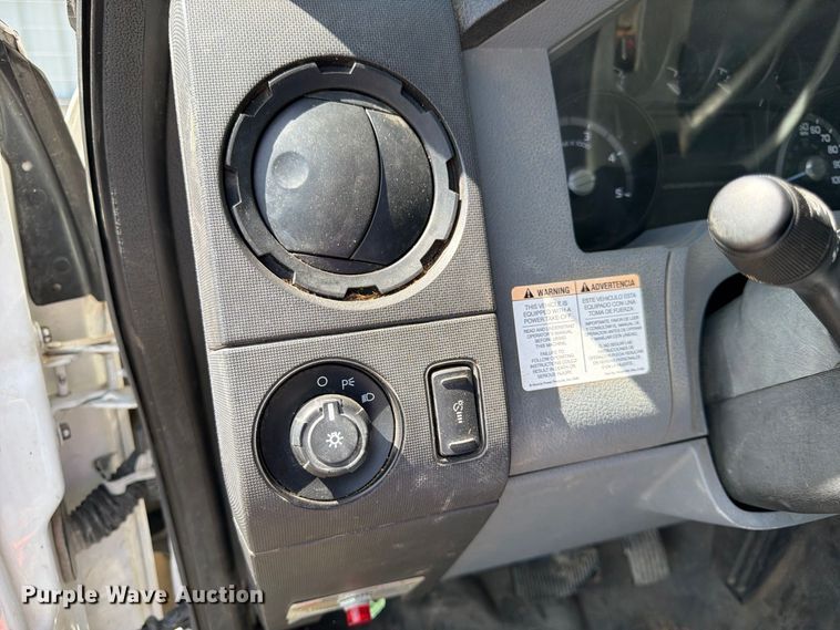 image for item YA3286 2015 Ford F750 Super Duty chipper truck