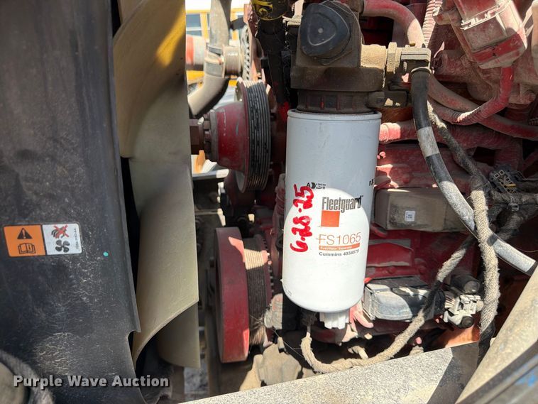 image for item YA3286 2015 Ford F750 Super Duty chipper truck
