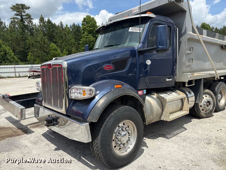 image for item YA3490 2024 Peterbilt 567 dump truck