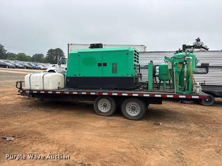 image for item YA3719 2021 Dustless Blasting sand blasting trailer