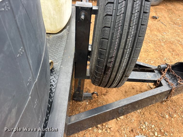 image for item YA3719 2021 Dustless Blasting sand blasting trailer