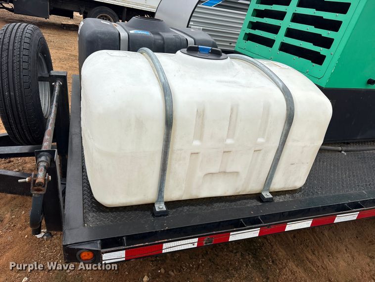 image for item YA3719 2021 Dustless Blasting sand blasting trailer