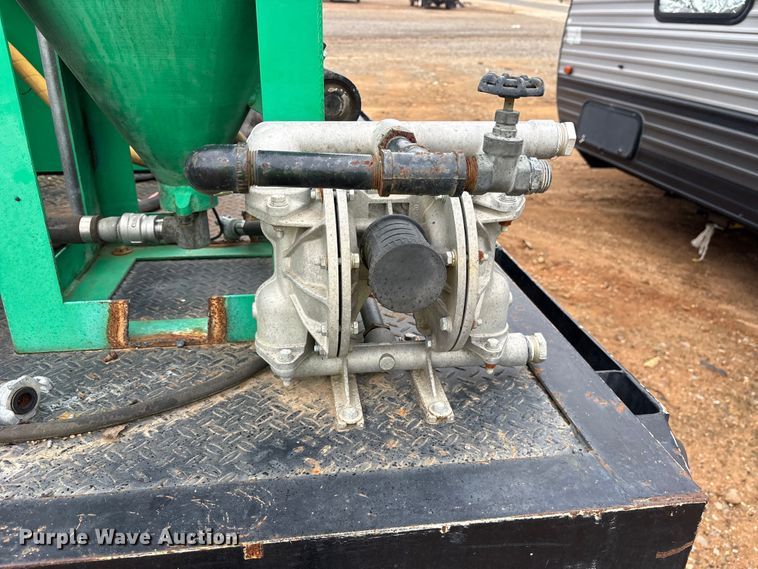 image for item YA3719 2021 Dustless Blasting sand blasting trailer