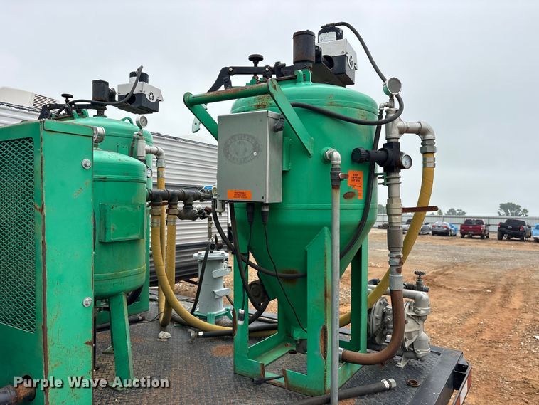 image for item YA3719 2021 Dustless Blasting sand blasting trailer