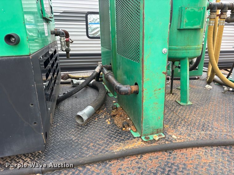 image for item YA3719 2021 Dustless Blasting sand blasting trailer