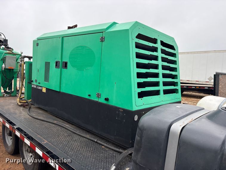 image for item YA3719 2021 Dustless Blasting sand blasting trailer