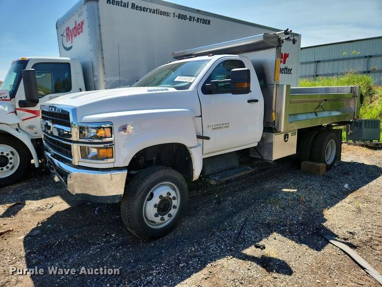 image for item YA4247 2024 Chevrolet Silverado 5500HD dump truck