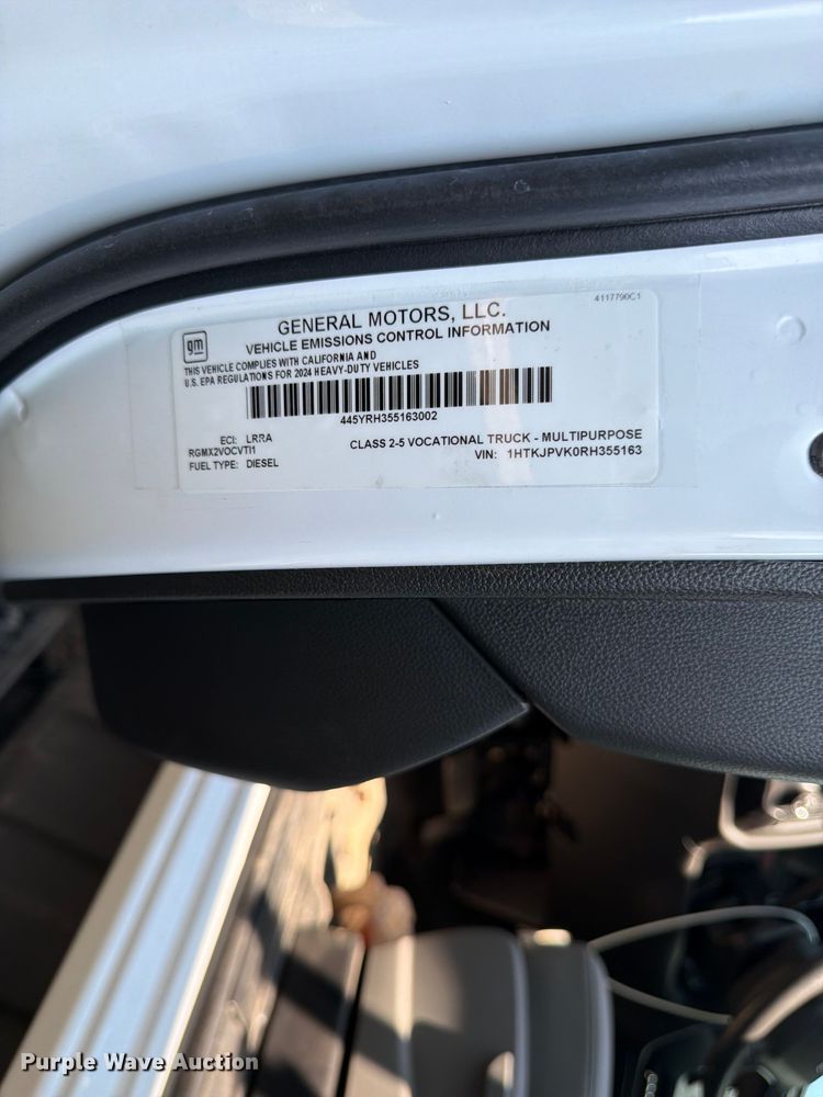 image for item YA4247 2024 Chevrolet Silverado 5500HD dump truck