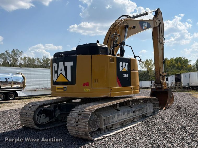 image for item YA4577 2019 Caterpillar 335FL CR excavator