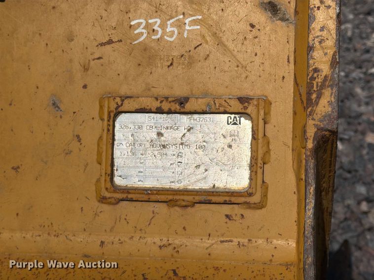image for item YA4577 2019 Caterpillar 335FL CR excavator