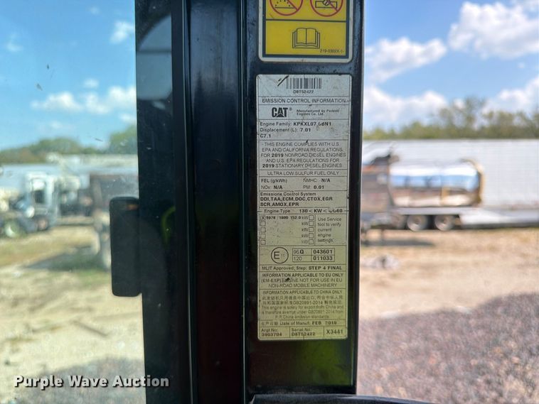 image for item YA4577 2019 Caterpillar 335FL CR excavator