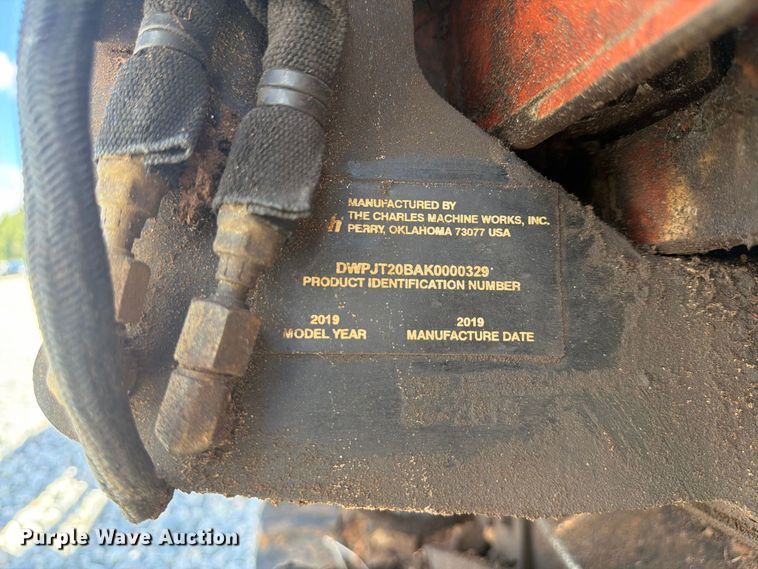 image for item YA4608 2019 Ditch Witch JT20 directional boring unit
