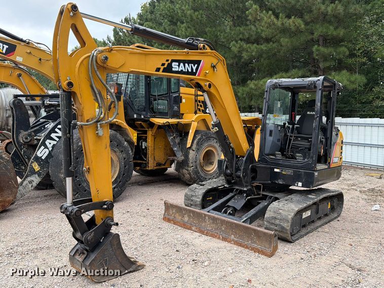 2022 Sany SY60C mini excavator