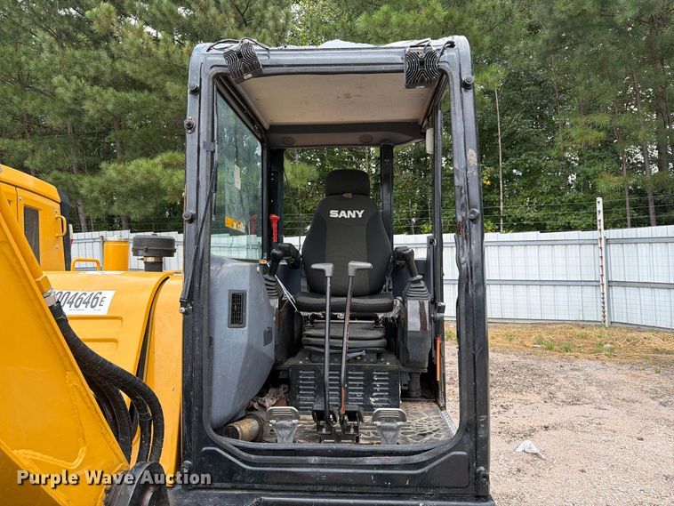 image for item YA4722 2022 Sany SY60C mini excavator