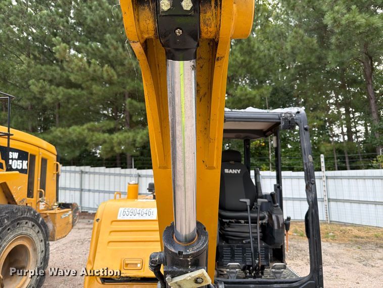 image for item YA4722 2022 Sany SY60C mini excavator