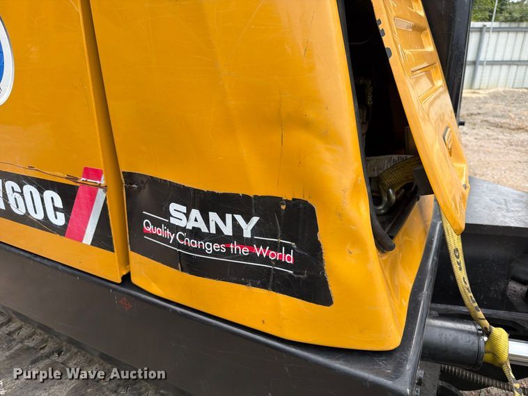 image for item YA4722 2022 Sany SY60C mini excavator