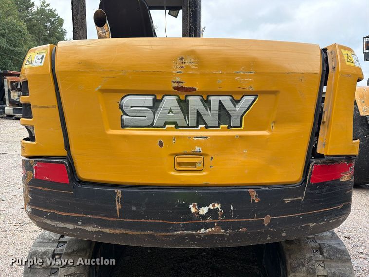 image for item YA4722 2022 Sany SY60C mini excavator