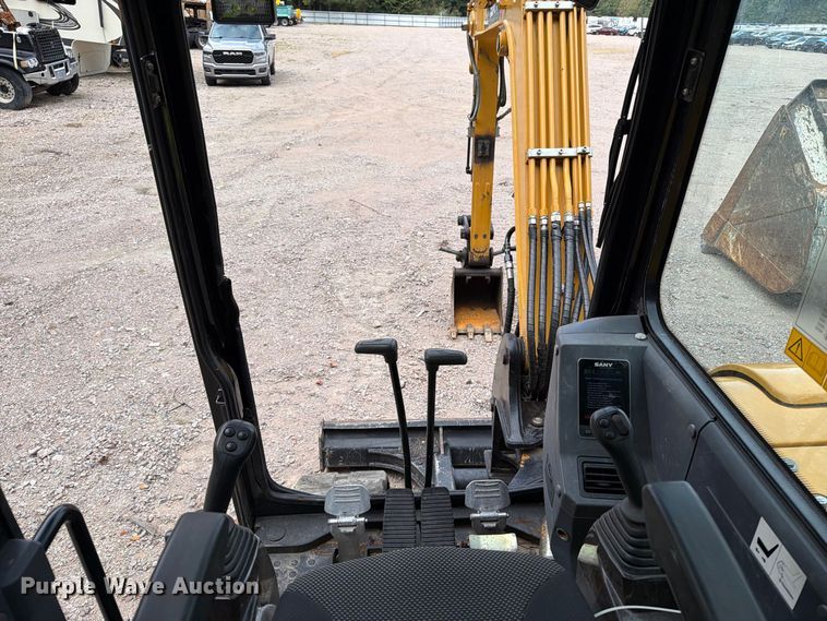 image for item YA4722 2022 Sany SY60C mini excavator