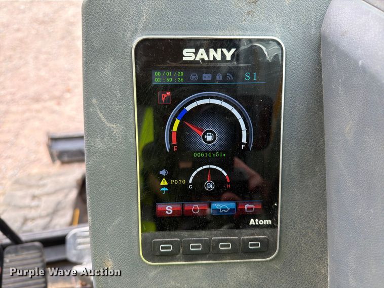 image for item YA4722 2022 Sany SY60C mini excavator