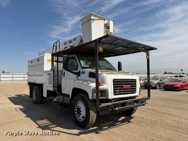 image for item YA4767 2006 GMC C7 forestry bucket truck
