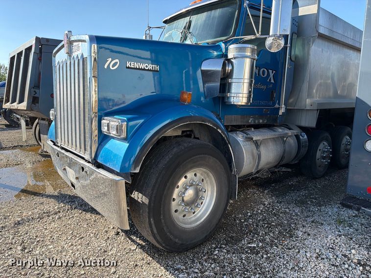 image for item YA4839 2021 Kenworth W900 dump truck
