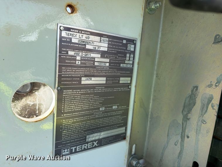 image for item YA4862 2020 Ford F550 Super Duty bucket truck