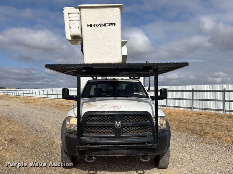 image for item YA4872 2016 RAM 5500 forestry bucket truck