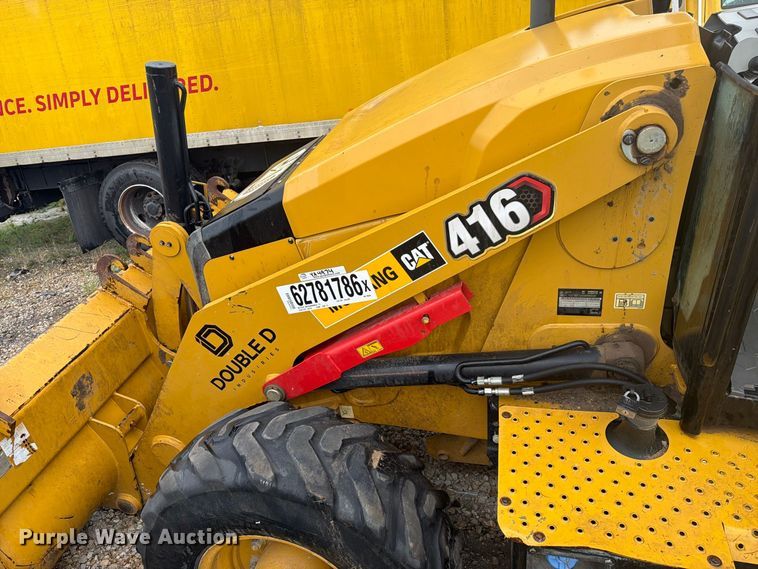 image for item YA4974 2020 Caterpillar 416 backhoe
