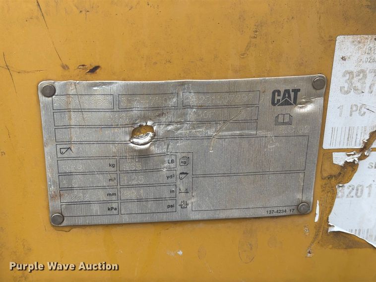 image for item YA4974 2020 Caterpillar 416 backhoe