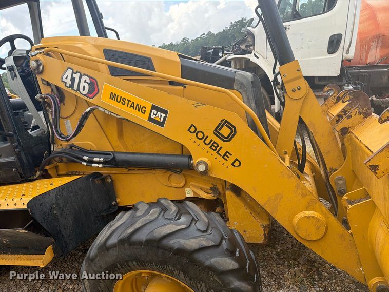 image for item YA4974 2020 Caterpillar 416 backhoe