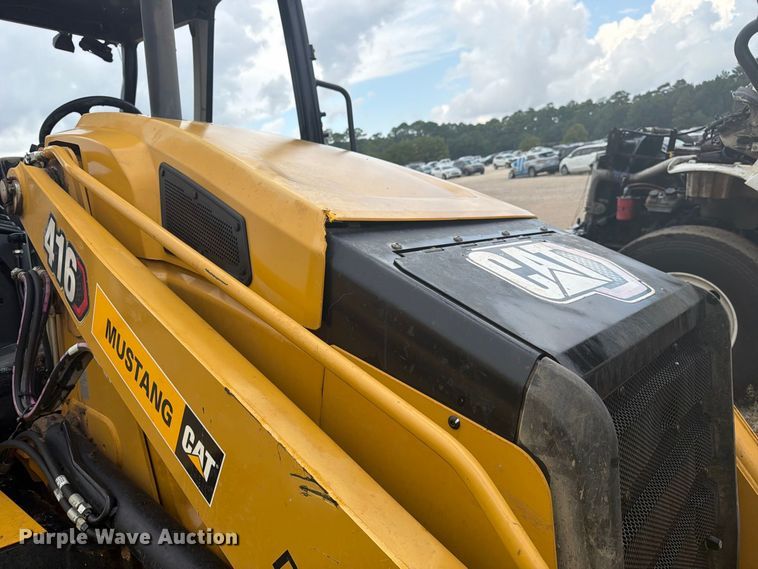 image for item YA4974 2020 Caterpillar 416 backhoe