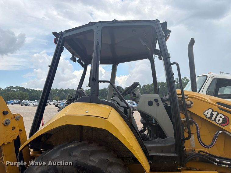 image for item YA4974 2020 Caterpillar 416 backhoe