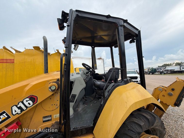 image for item YA4974 2020 Caterpillar 416 backhoe