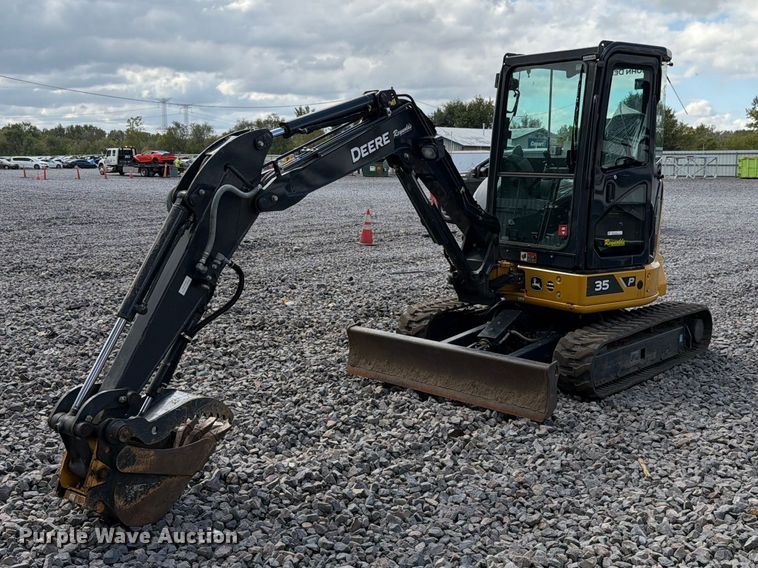 image for item YA5065 2023 John Deere 35P-Tier mini excavator