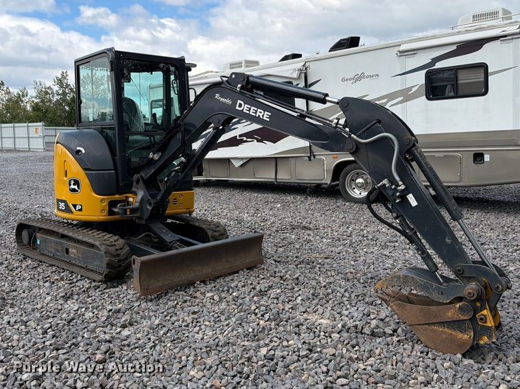 image for item YA5065 2023 John Deere 35P-Tier mini excavator