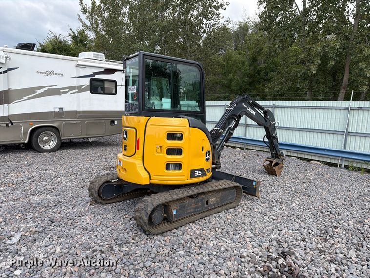 image for item YA5065 2023 John Deere 35P-Tier mini excavator