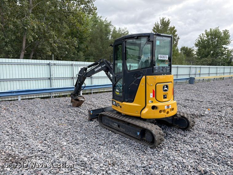 image for item YA5065 2023 John Deere 35P-Tier mini excavator