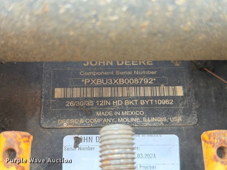 image for item YA5065 2023 John Deere 35P-Tier mini excavator