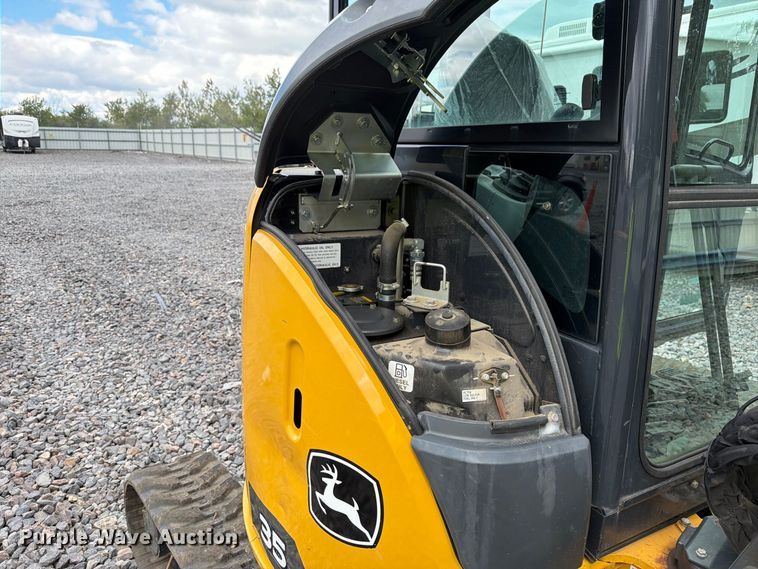 image for item YA5065 2023 John Deere 35P-Tier mini excavator