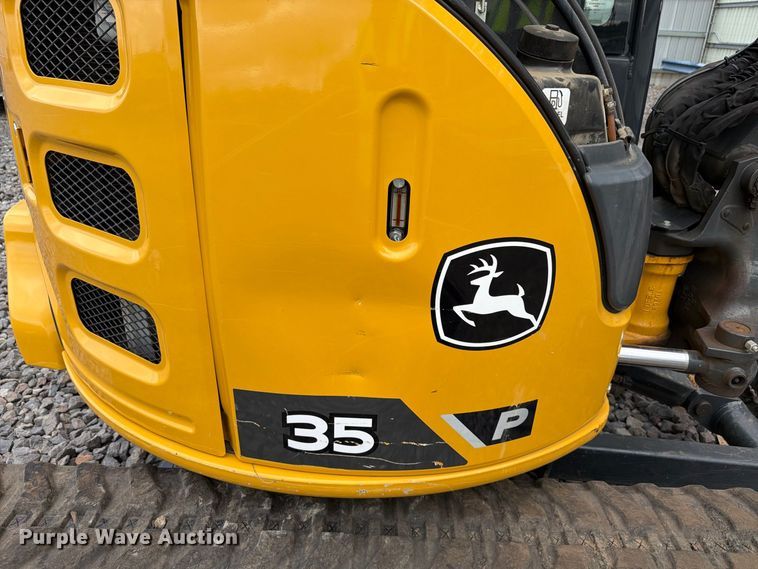 image for item YA5065 2023 John Deere 35P-Tier mini excavator