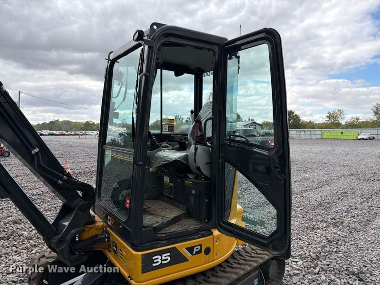 image for item YA5065 2023 John Deere 35P-Tier mini excavator
