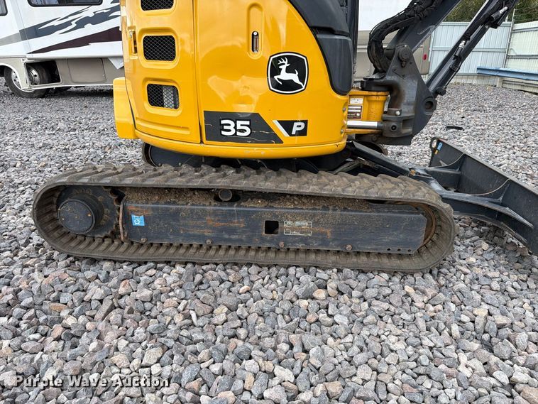 image for item YA5065 2023 John Deere 35P-Tier mini excavator