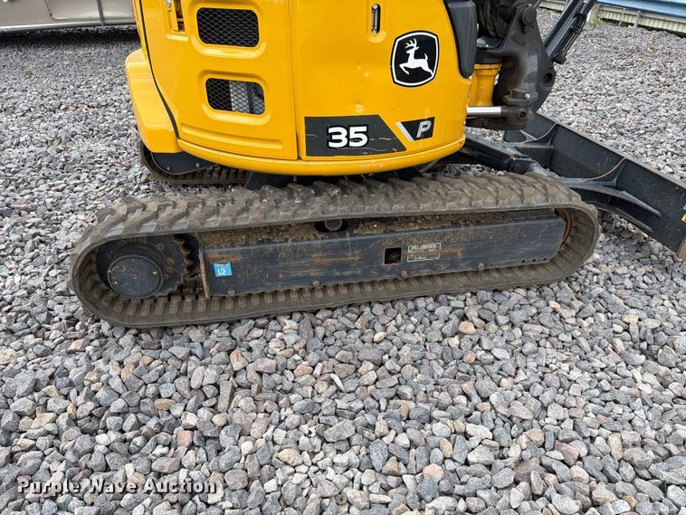 image for item YA5065 2023 John Deere 35P-Tier mini excavator